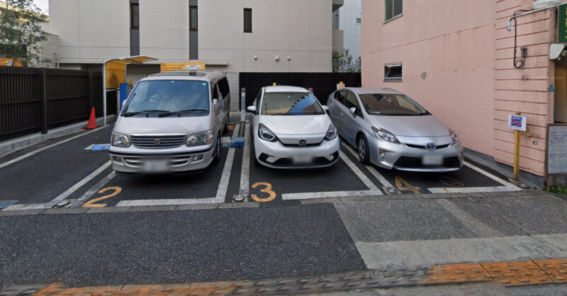 東京瑞江の駐車場